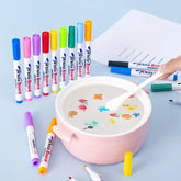 Magical Floating Water Painting Kit for Kids - Fun and Magical! Teeny Pandas